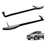 Estribo Nova Montana 2011 A 2020 Oval Preto Pisante Aluminio