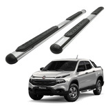 Estribo Oval Cromado Fiat Toro 2016 2017 2018 2019 2020 2021
