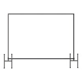 Estrutura Suporte Banner Painel Backdrop 3x2 Base Fechada