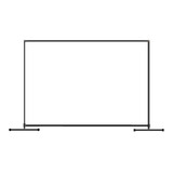 Estrutura Suporte Banner Painel Backdrop Base Fechada 3x3