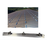 Estrutura Suporte Fixa Painel Solar Telha Metálica 4 Placas