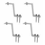 Estrutura Suporte Fixa Painel Solar Telha Metálica Kit 04 Un