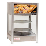 Estufa Giratoria Vertical Vapor 2 Bandejas Reta Display Titã