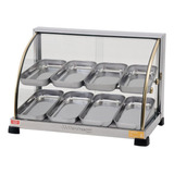 Estufa Para Salgados 8 Bandejas Dupla Marchesoni Ef.2.281 Cinza 220v 55x37cm