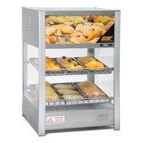 Estufa Vitrine Vertical Vapor Reta 6 Bandejas Display - Titã