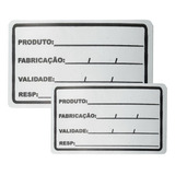 Etiqueta 5x3cm Impermeavel Nao Borra 100 Un Congelados Fit