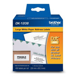 Etiqueta Brother Ql700 Ql-700 Dk-1208 Dk1208 38mm X 90mm