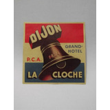 Etiqueta De Bagagem Dijon Grand Hotel - Francês