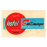 Etiqueta De Bagagem Mala Water Slide Hotel S Domingos Recife