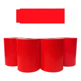 Etiqueta Gondola Vermelho Flúor 89x30 Sem Adesivo C/ 1000