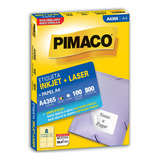 Etiqueta Pimaco Inkjet+laser Branca A4 365