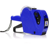 Etiquetadora Manual Mx5500 8 Dígitos Tinta + Rolo Etiquetas Cor Azul