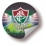 Etiquetas Adesivas Personalizada Fluminense 60 Unidades