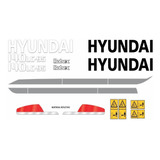 Etiquetas Adesivo Escavadeira Hidráulica Hyundai 140lc-9s
