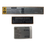 Etiquetas Do Painel Frontal Do Capô Gol G5 G6 G7 Fox Polo Vw