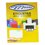 Etiquetas Jato De Tinta & Laser Tamanho A4 25 Folhas Menno