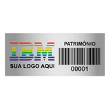 Etiquetas Patrimôniais Void Prata 40x15mm 100un Color