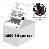 Etiquetas Térmicas 10x15 Alta Qualidade Formato Resma 1000un