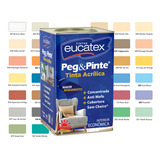 Eucatex Latex Acrílico Peg Pint Branco 18litros