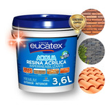 Eucatex Resina Acrílica Brilhante Acqua 3,6l Cor Cerâmica45