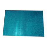 Eva Com Glitter 40x60 Azul Claro