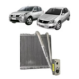 Evaporador Ar Cond Sandero Logan Duster Até 2012 + Válvula 