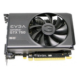 Evga Gtx 750 1gb Sc Semi Nova C/ Caixa Original + Itens