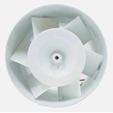 Exaustor 100mm Sicflux Bivolt 110m³/h Cultivo Grow C/ Tomada