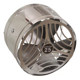 Exaustor 25cm Alta Vazão Motor Blindado Inox C/ Reversão!
