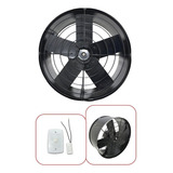 Exaustor 40cm Cabine Pintura E Churrasq Alta Vazão Blindado