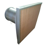 Exaustor Axial Com Filtro Para Cabine De Pintura Automotiva