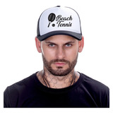 Exclusivo Acessório Boné Trucker Beach Tennis Tenis Esporte