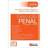 Execucao Penal - Leis Especiais Comentadas - Rideel, De Jose C Pagliucca. Editora Ed Rideel Ltda, Capa Mole, Edição 1 Em Português