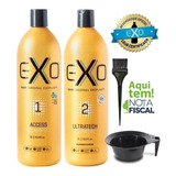 Exo Hair Alisamento Exoplastia Capilar 2 X 1 Litro + Brinde