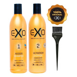 Exo Hair Alisamento Exoplastia Capilar 2x500ml