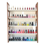 Expositor De Esmaltes Mdf E Aço Acabamento Perfeito 60x80