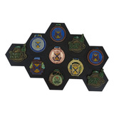 Expositor De Medalhas De Mdf Com Imã Kit - 10 Unidades