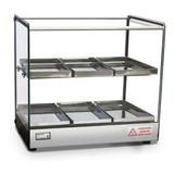 Expositor Para Salgados 6 Bandejas Dupla Vitrine Retrô Titã