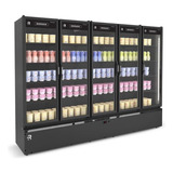 Expositor Vertical Asvr5p Preto 5 Portas 220v Refrimate