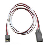 Extensão De Servo 60 Cm Padrão Futaba Fio 22 Awg