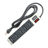 Extensão Eletrica Metal 5 T Filtro D Linha Fusivel Proteção