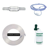 Extensão Oxigênio 15 M + Cateter Nasal + Conector União +cop