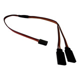 Extensão Para Servos Em Y - 30cm Conectores Padrão Jr/futaba