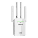 Extensão Poderosa: Extensor Wifi 4 Antenas Modo Roteador