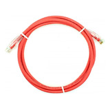 Extensão Sólida Premium Rj45 Cat6 5 Metros Vermelho Furukawa