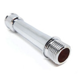 extensor cromado prolongador longo torneira chuveiro 1/2''