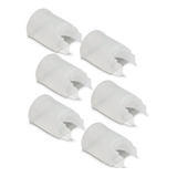 Extensor De Semente Comedouro Meia Lua Pássaros Kit 12 Unid
