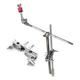 Extensor Girafa Com Clamp Prato Bateria Torelli Ian 160
