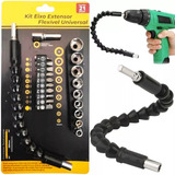 Extensor Haste Prolongador Flexível Parafusadeira Bits 1/4