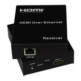 Extensor Hdmi 120 Metros 120m Conversor Rj45 Ip Cat 5e/ 6